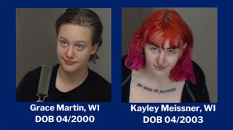 kayley meissner madison wi  2 Madison women could face domestic terrorism charges in attack on 'cop city' in Georgia